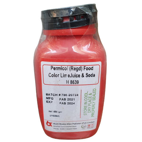 Bush Boake Allen - Lime Juice & Soda H8639 -Water Soluble Permitted Food Colour