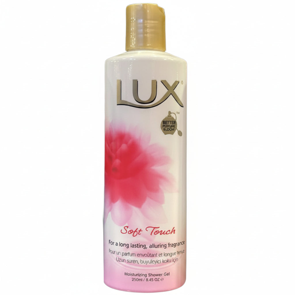 Lux - Soft Touch - Body Wash - Moisturizing Shower Gel - 250ml (Imported)
