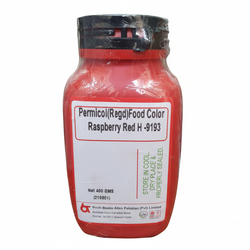 Bush Boake Allen - Raspberry Red H 9193 -Water Soluble Permitted Food Colour