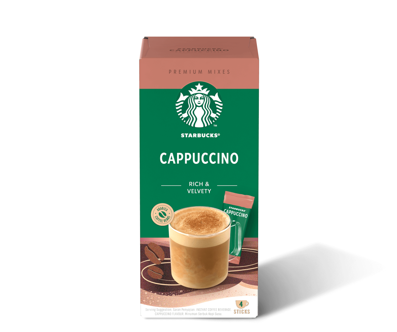 starbucks home pakistan instant cappucino box