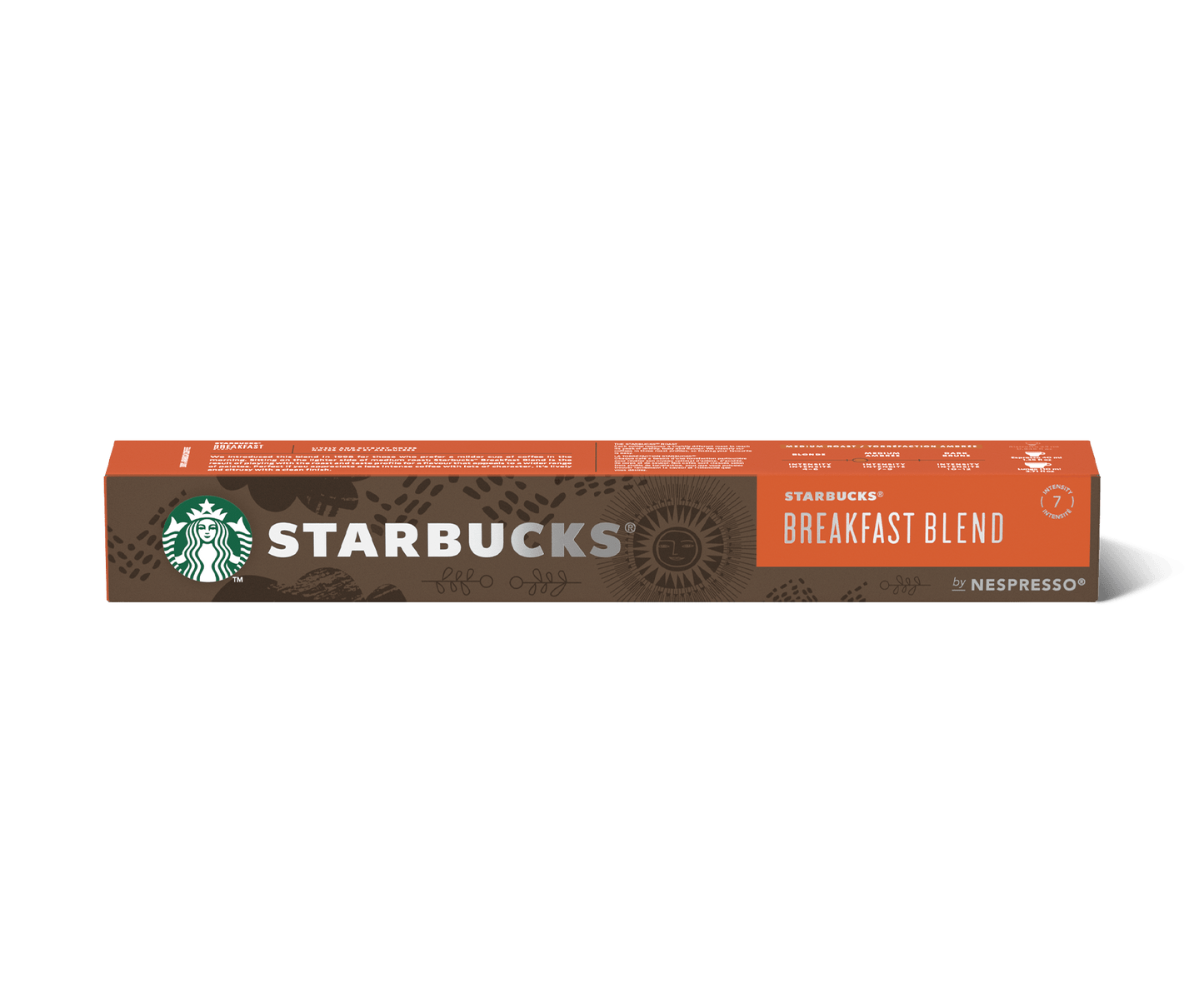 Nespresso - Starbucks® - Breakfast Blend - Coffee Capsule - Sleeve Of 10