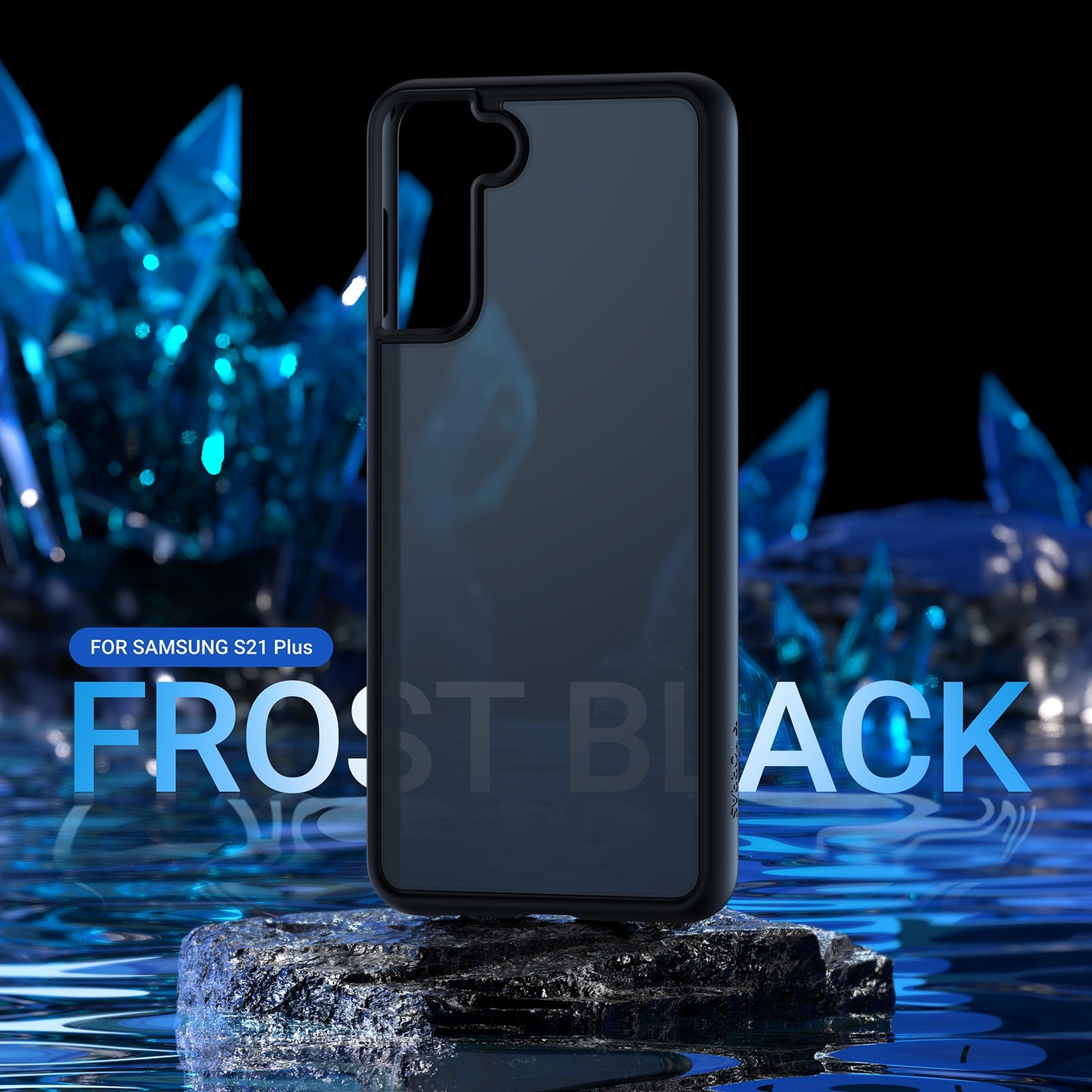 TORRAS - Guardian Phone Case for Samsung Galaxy S21 Plus - Black - X002YDH5TB