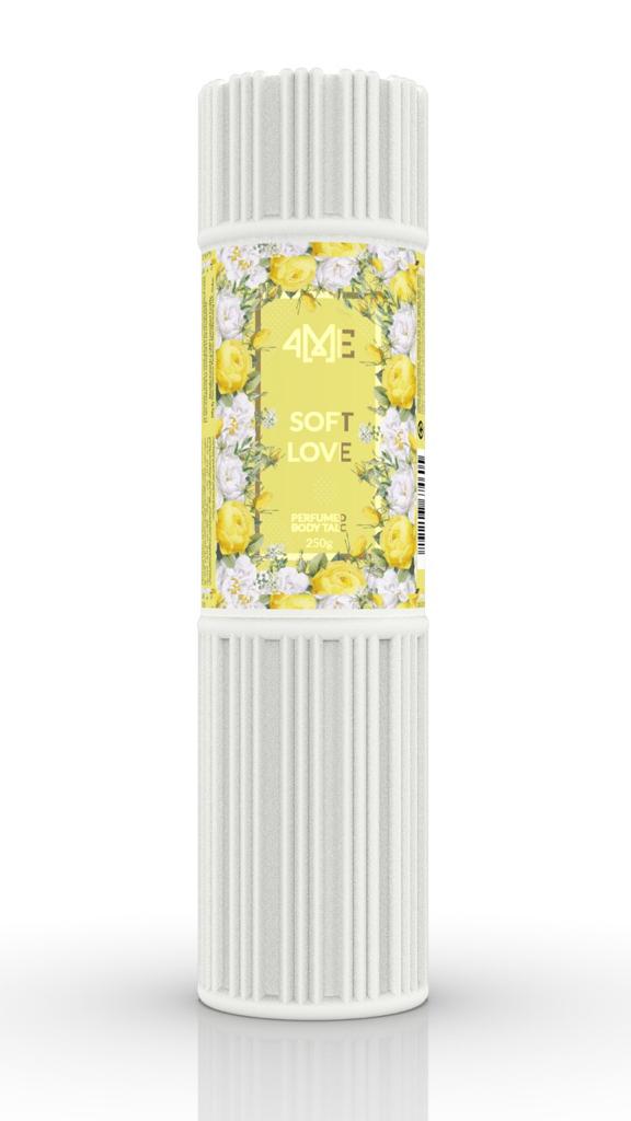 4ME - Soft Love - Perfumed Talc Powder - 250 GM