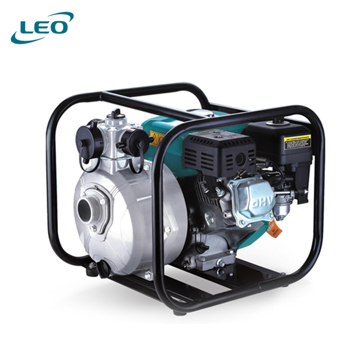 LEO - LGP-20-2H - 196cc - 6.5 HP 4 STROKE PETROL ENGINE HIGH PRESSURE Water Pump SIZE :- 2" x 2 OR 1 1-2" (BOTH OPTIONS) - European STANDARD