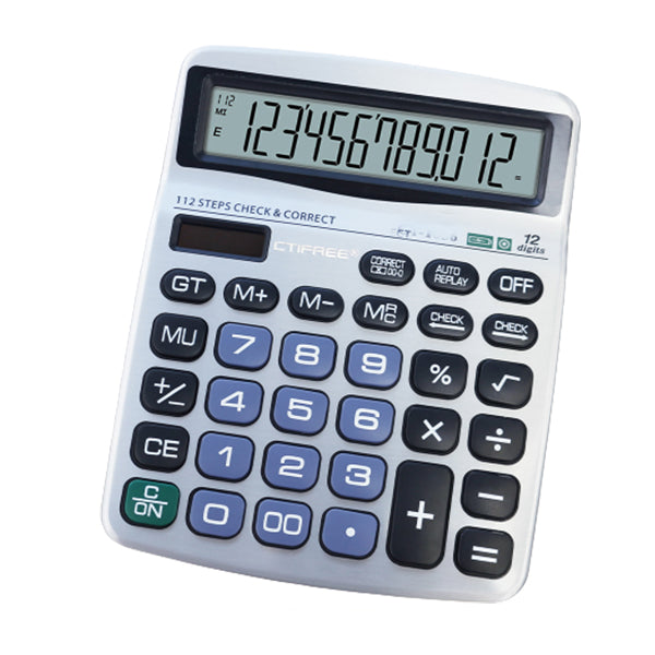Citizen - Calculator Ct-860II - 12 Digits - Solar