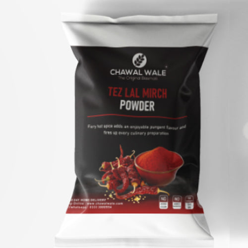 Chawal Wale - Tez Lal Mirch Powder - 500 gm (تیز لال مرچ پاؤڈر)