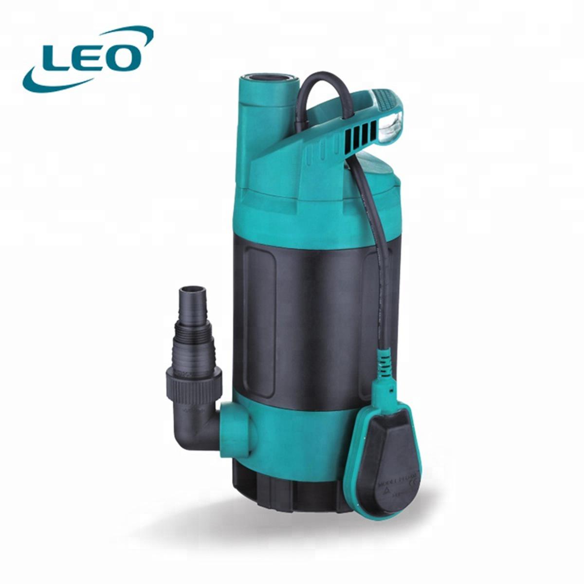 LEO - LKS-750PW - 750 W - 1 HP Rust Free ENGINEERED PLASTIC DIRTY Water Submersible Pump With FLOAT SWITCH FOR AUTOMATIC OPERATION- European STANDARD Water Pump