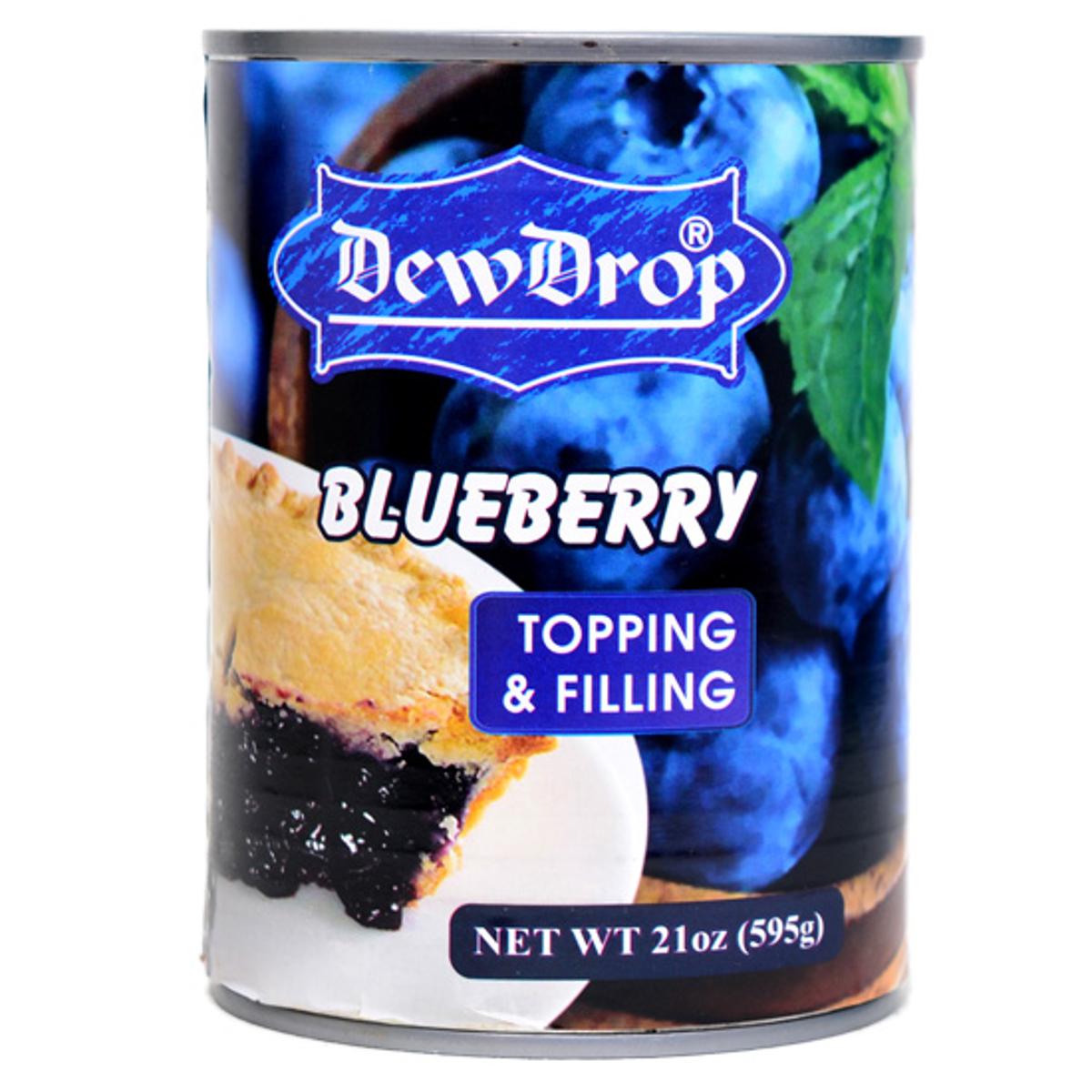 Dewdrop - Pie Filling 595G Blueberry- Pack Of 12