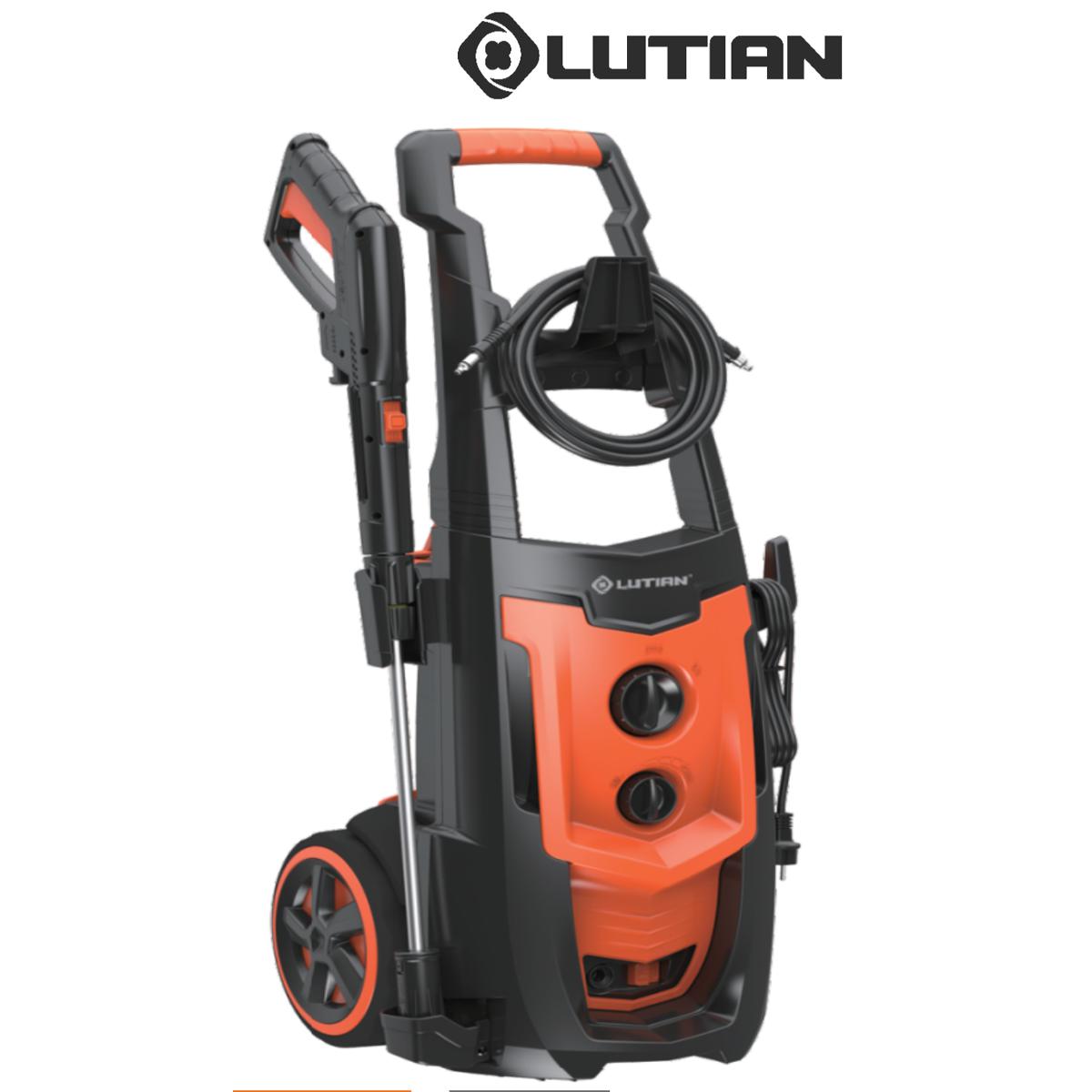 LUTIAN - LT701-2200A - High Pressure Washer - 150 Bar 2200 Ws - Built-in Shampoo Tank - Self Priming -Portable