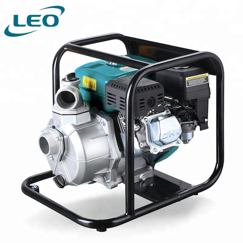 LEO - LGP-30A - 196cc - 6.5 HP 4 STROKE PETROL ENGINE Water Pump SIZE :- 3" x 3" - European STANDARD