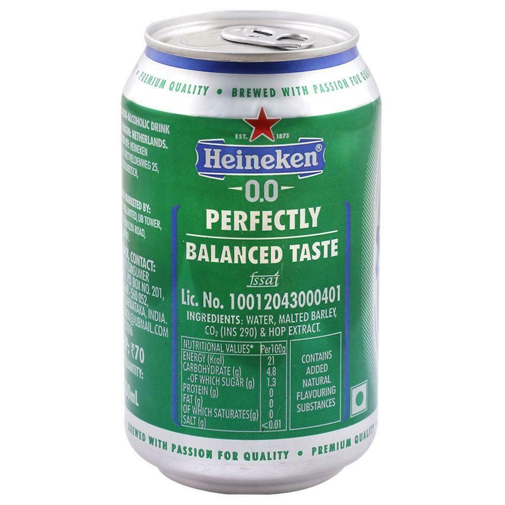 Heineken - Non Alcoholic - Malt Drink - Original - 330ml - Pack of 24