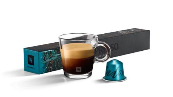Nespresso - Master Origins - Indonesia - Wet Hulled Arabica - Coffee Capsule - Sleeve Of 10