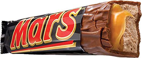 Mars - Chocolate Bar - 57 GM - Full Size Milk Chocolate Mars - Singles In A Box of 24