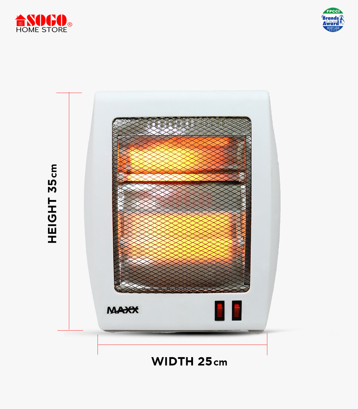 MAXX - Quartz Heater (MX-103) - No Warranty
