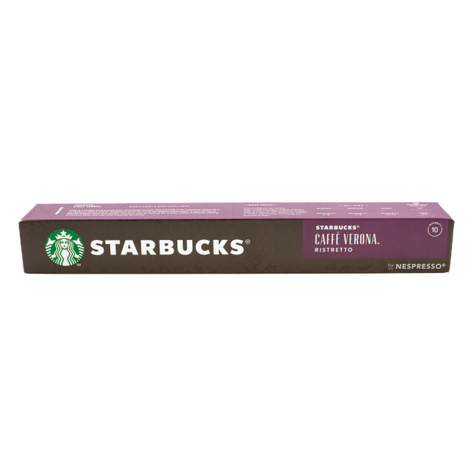 Nespresso - Starbucks - Caffe Verona - Coffee Capsule - Sleeve Of 10