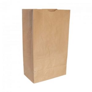 JB - Browncraft - Paper Bags - 14.5"X10" without rope handle - 100 Pcs