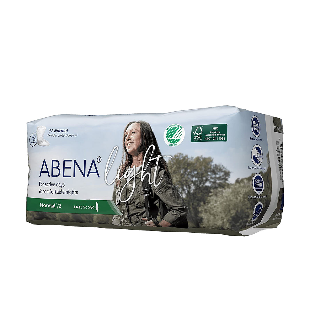 Abena Light - Normal - 3-in-1-Pads - 26 x 11 cm - 12 pcs