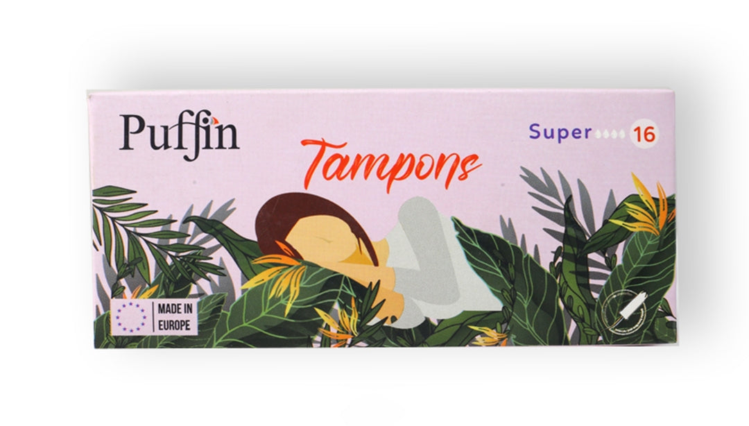 Puffin Tampons Super-Tampons-16 pcs