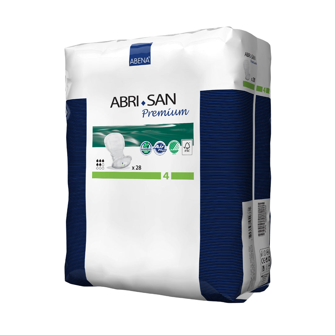 Abri San 4 - Unisex - Pads - 20 x 44 cm - 28 pieces