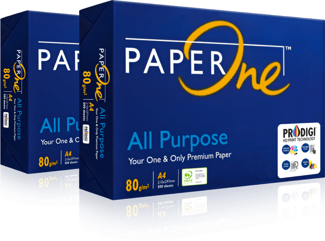 PaperOne - All Purpose - A4 - 80 Gsm - 500 Sheets - (Ream) –