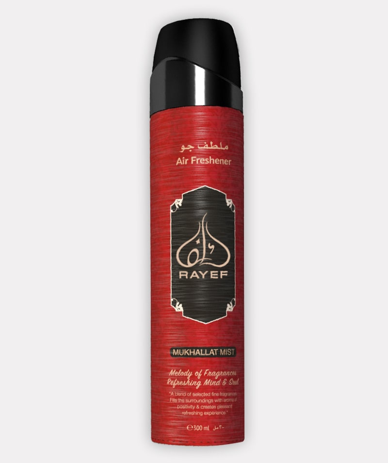Rayef - Mukhallat Mist
- Air Freshener - 300ML