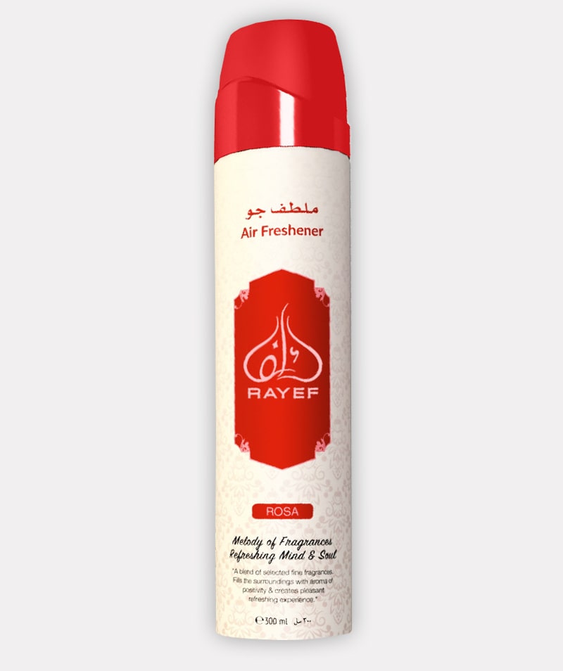 Rayef - Rosa
- Air Freshener - 300ML