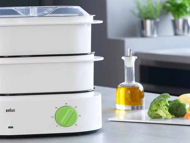 Braun - TributeCollection - Food Steamer - FS3000 WH
