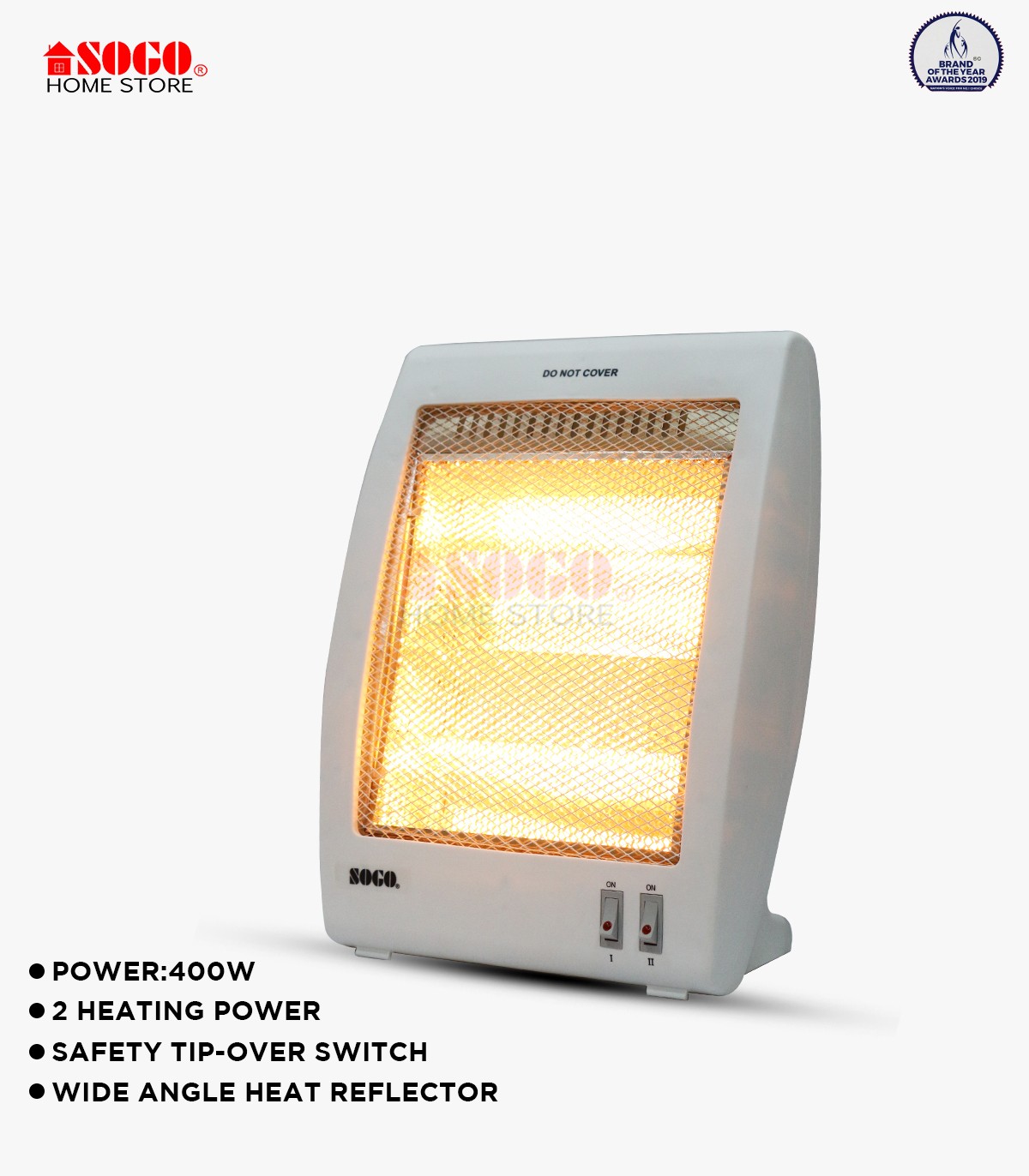 Sogo - Quartz Heater (JPN-95) - No Warranty