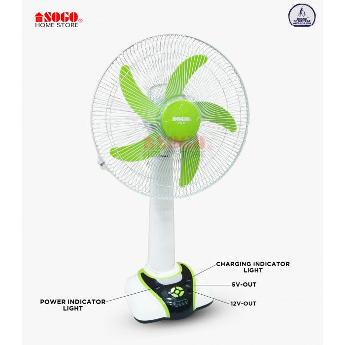 Sogo Rechargeable Fan - Standing Fan (JPN-631)