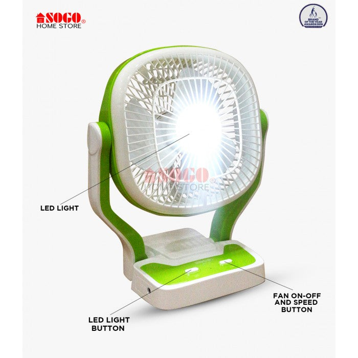 Sogo - Rechargeable Mini Table Fan (JPN-403)