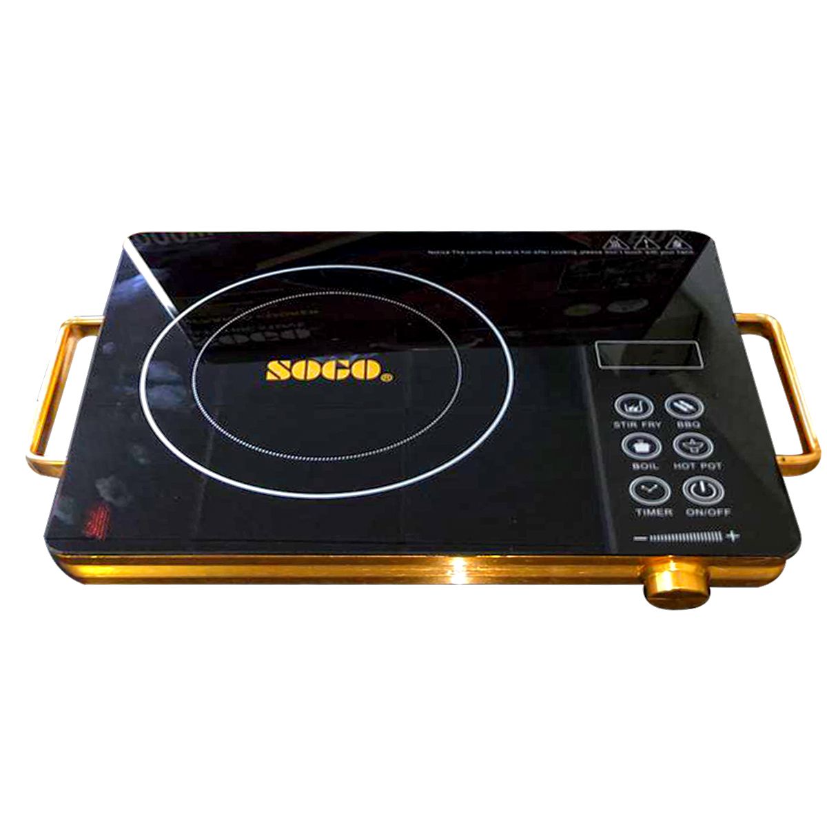 SOGO JPN-666 Infrared Cooker
- No Warranty