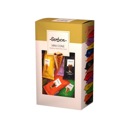 Sorbon - Mini Chocolate Cone - 8 Flavours - ~29 Pcs