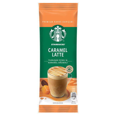 Starbucks® - Caramel Latte Premium - Instant Coffee - Sachets (Imported From Turkey)