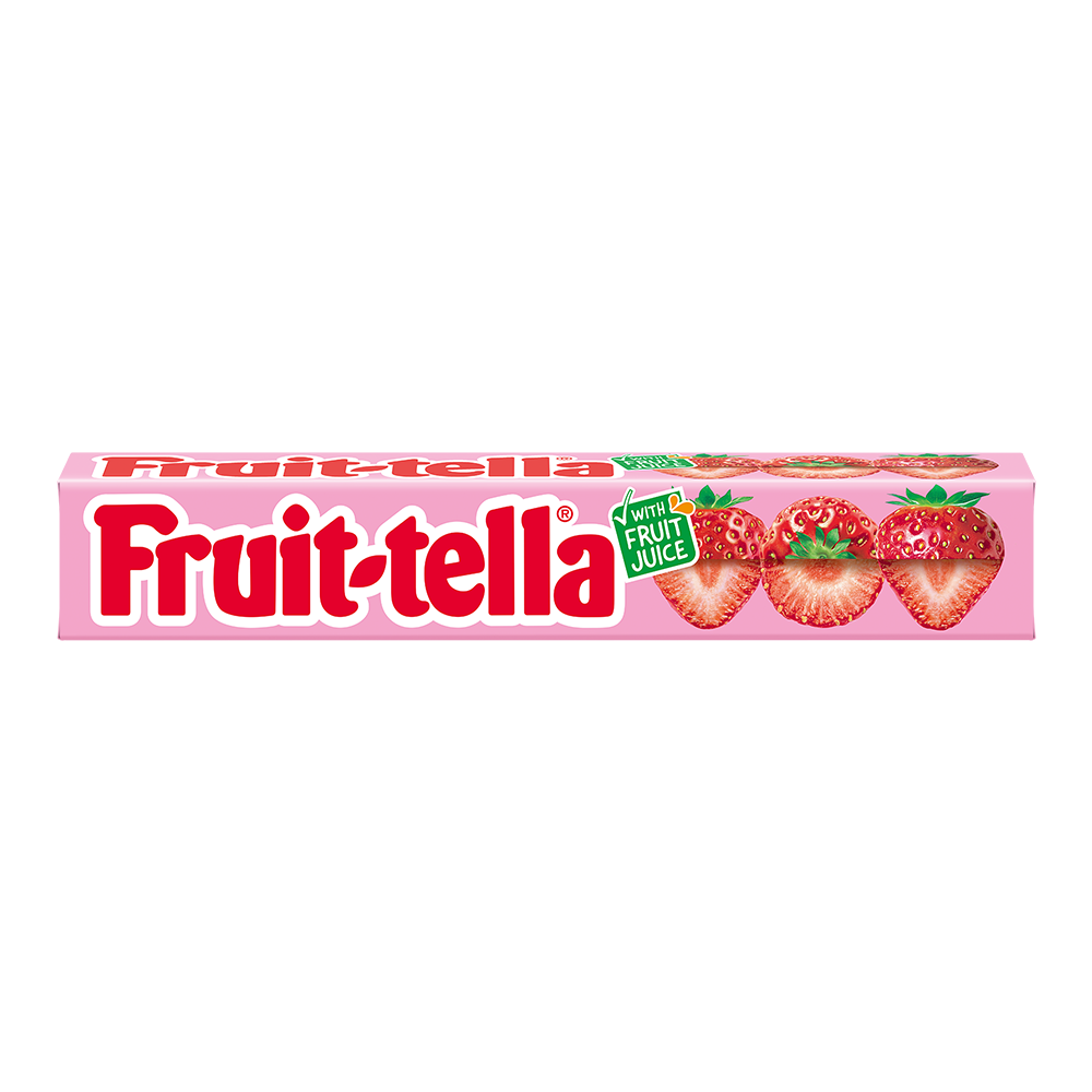 Fruitella - Strawberry Candy - Juicy Chews - Stick - Pack of 20