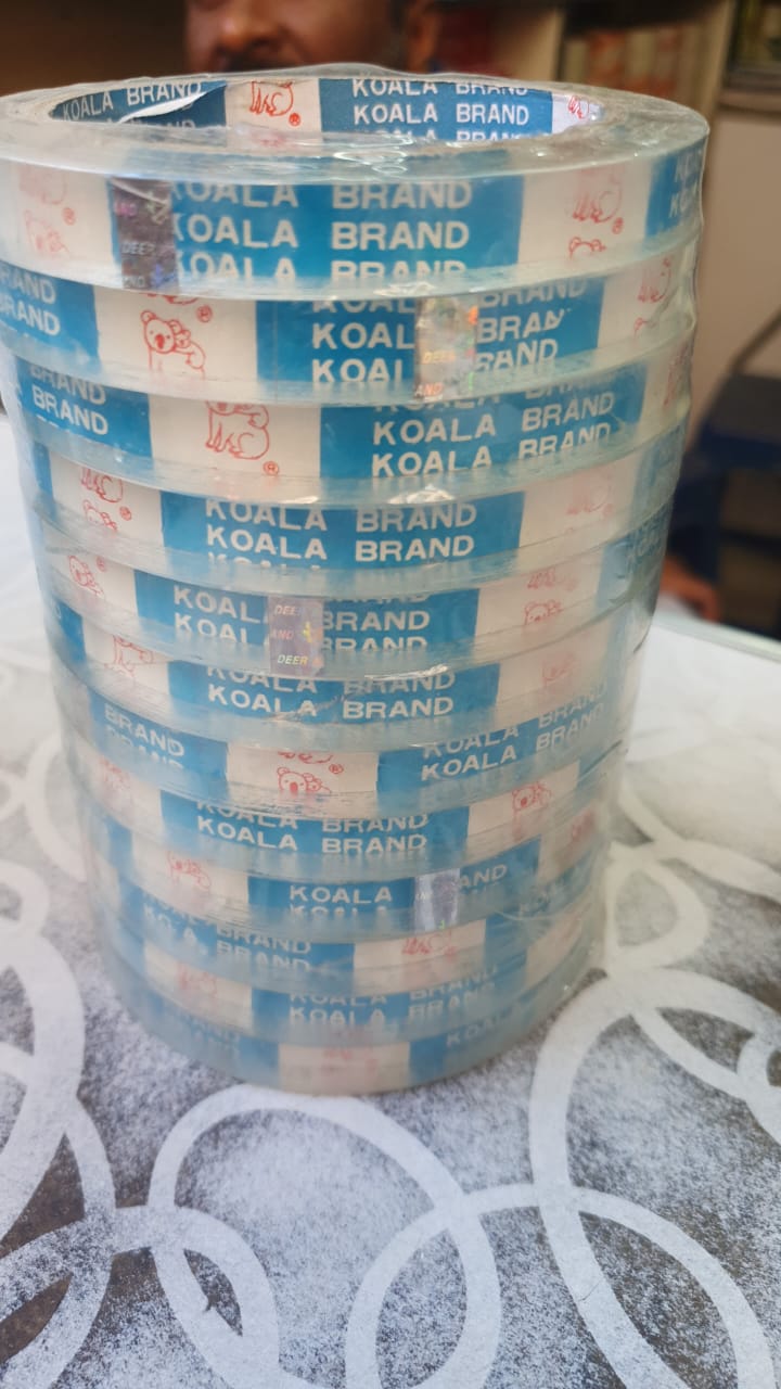 carton tape transparent