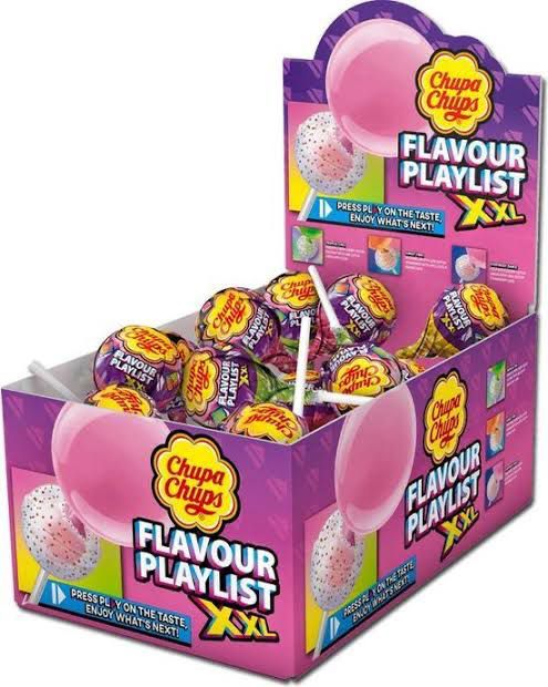 Chua Chups - Playlist Xxl - Lollipop With Gum Inside 