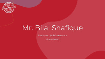 🌟Voice Of Customer: Mr. Bilal Shafique 🌟 | Jodiabaazar.com