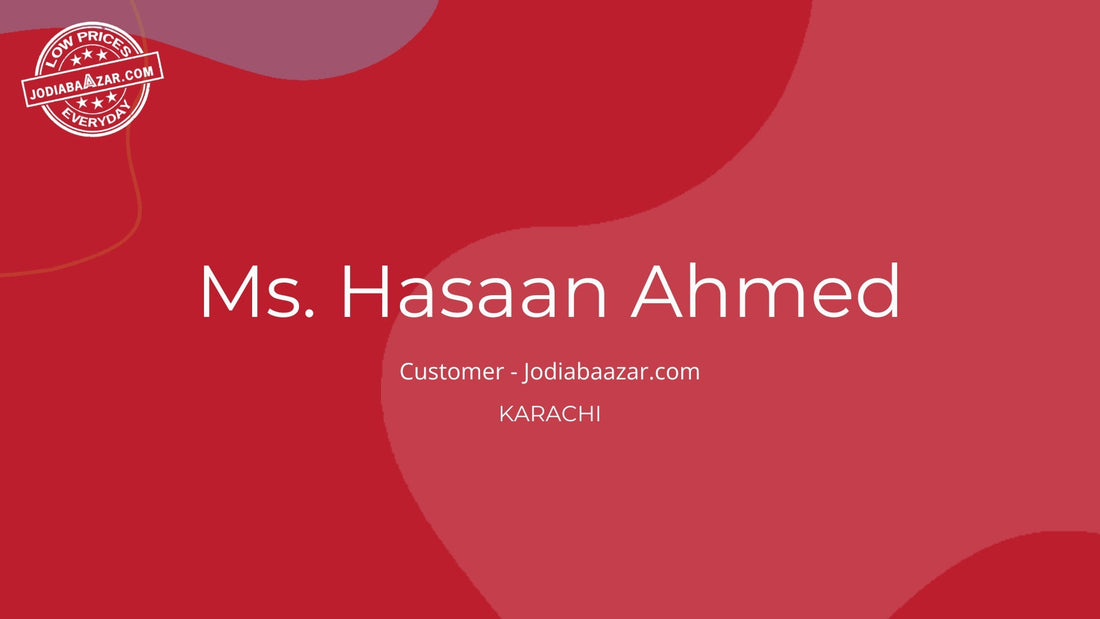 ✨Voice Of Customer - Ms Hasaan ✨ - Jodiabaazar.com