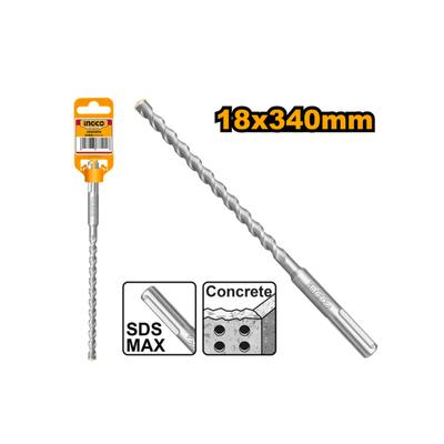 INGCO -  SDS max hammer drill 18*340mm DBH1241802