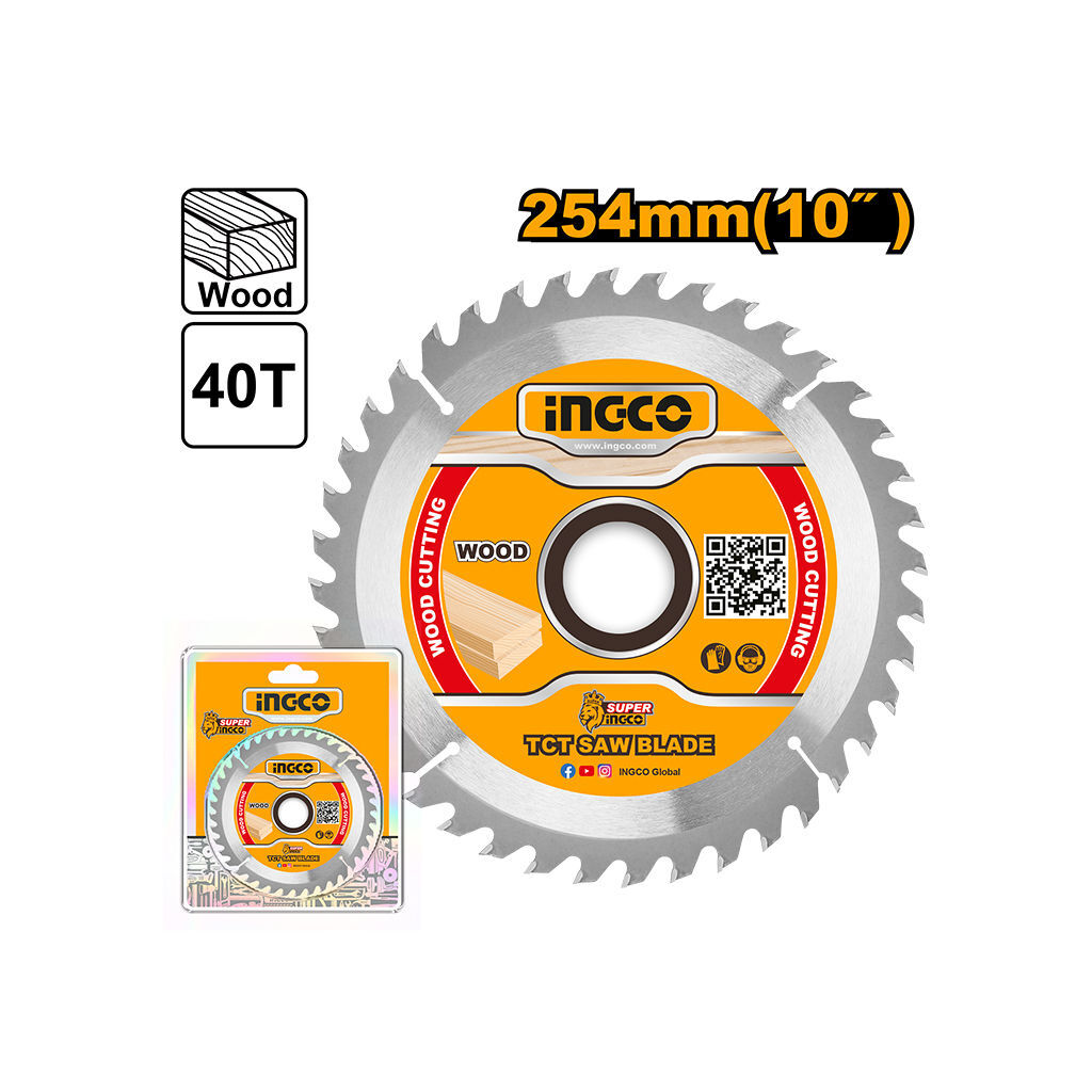 INGCO -  TCT saw blade 254mm TSB125425