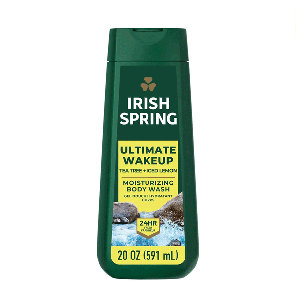 IRISH SPRING - ULTIMATE WAKEUP - Face + Body Wash - 591ml/20oz