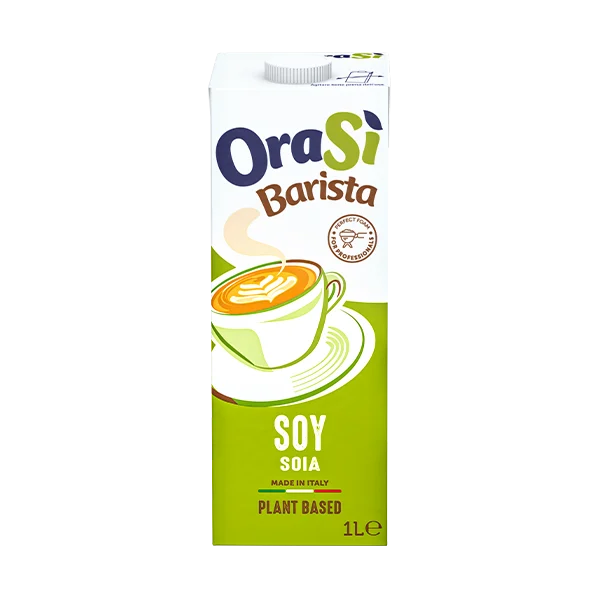 Orasi Barista - 100% Italian - Plant-based drink - Almond Mandolra - 1 liter