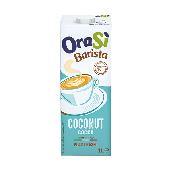Orasi Barista - 100% Italian - Plant-based drink - Almond Mandolra - 1 liter