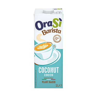 Orasi Barista - 100% Italian - Plant-based drink - Coconut Cocco - 1 liter