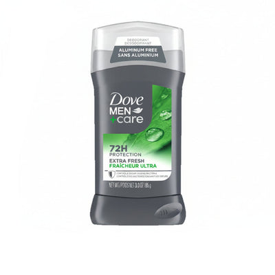 Dove MEN+Care - DEODORANT - EXTRA FRESH - Roll On Stick 3 oz / 85g