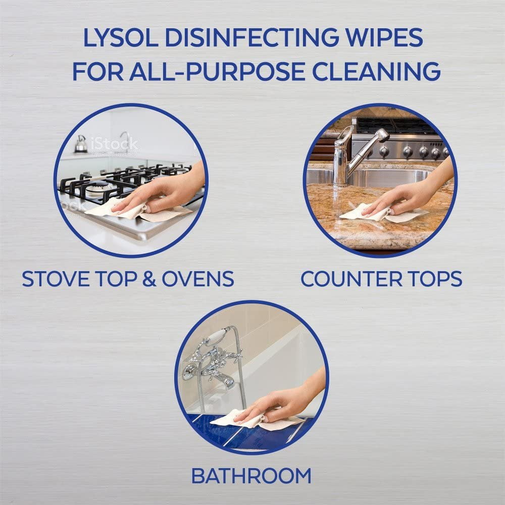 Lysol - Dual Action - Disinfecting Wipes - Citrus - 35ct