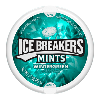 Ice Breakers - Mints - Wintergreen - Sugar Free 1.5 oz - 1 Pack