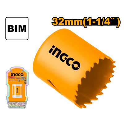 INGCO -  HSS bi-metal hole saw 32mm HSB10321