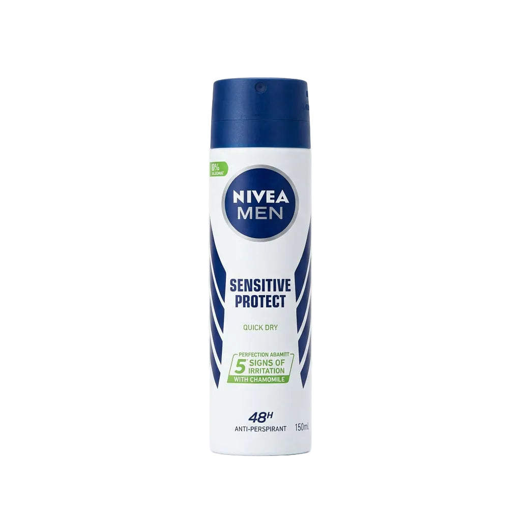 NIVEA MEN - DEODORANT SPRAY - SENSITIVE PROTECT - Quick Dry - 150ml