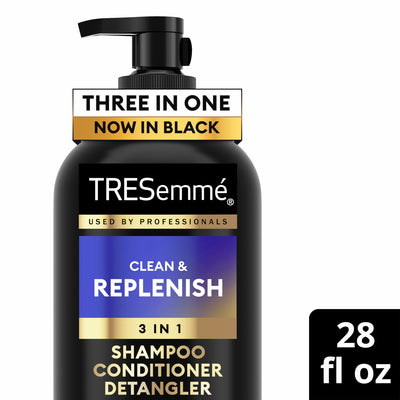 Tresemme - 3-in-1 Shampoo Conditioner & Detangler - Clean & Replenish - 828 ml (28oz)